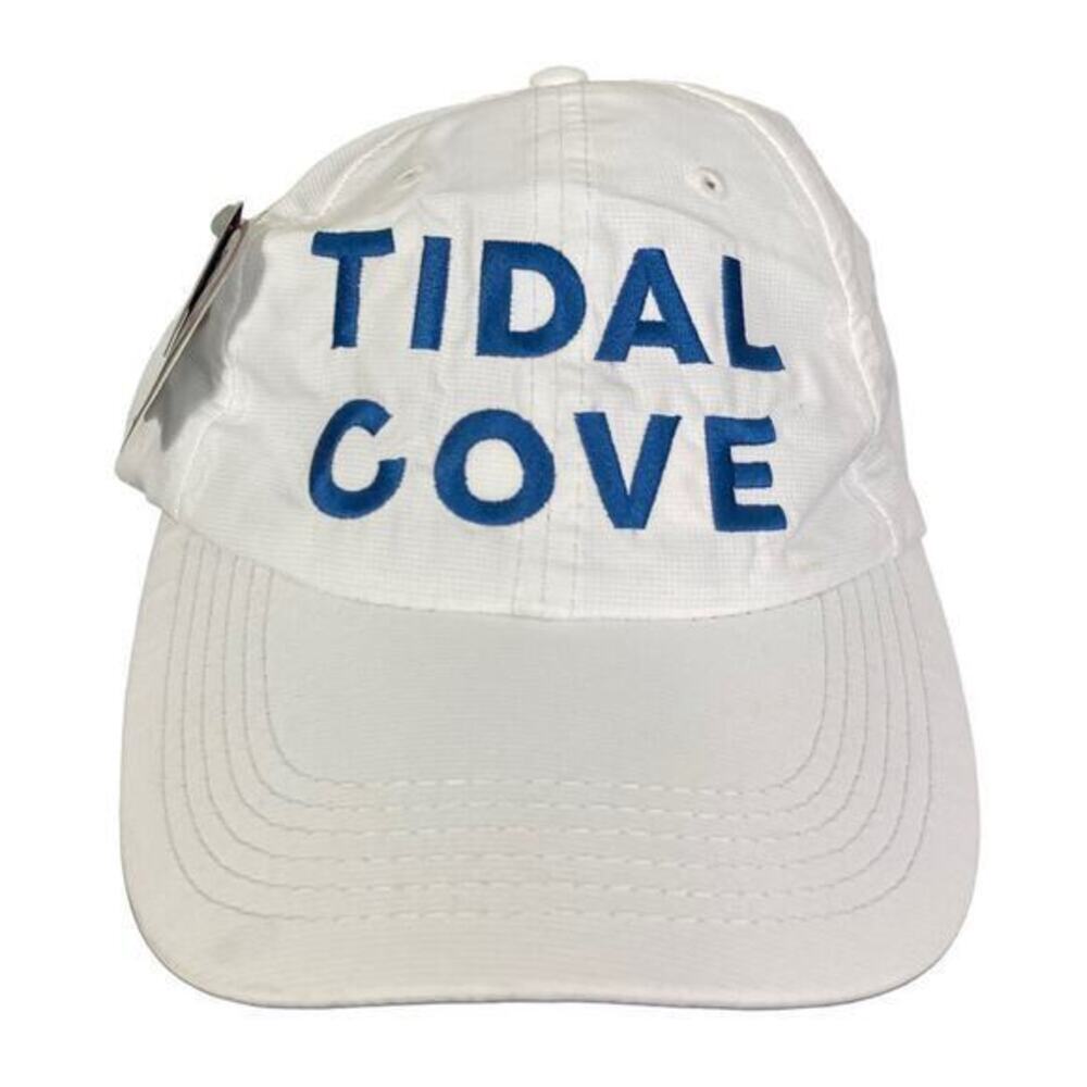 Imperial Tidal Cove Miami White Trucker Hat Mesh Back‎ Adjustable Unisex Beach
